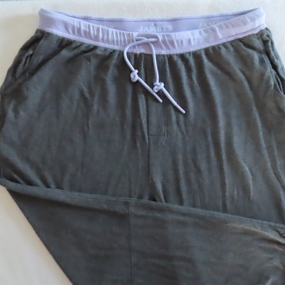 Jambys Long Jambys Soft Comfy Bottoms Lounge PJ's XL Drawstring Pockets
